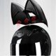thumbnail image 3 of Cat Ear Motorcycle Helmet Full Helmet Youth Men And Women Racing Motocross Casco, 3 of 5