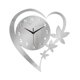 thumbnail image 3 of Reloj de pared de acrílico, reloj decorativo, regalo, elegante, silencioso, minimalista, de moda. Plata, 3 of 9