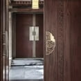 thumbnail image 4 of FONDOTIN Rectangular Door Knocker Door Knockers In Brown For Front Door 1Pack, 4 of 8