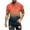 Orange, variant on Mens Tshirts Graphic Big and Tall Short Sleeve Athletic Shirt Summer Fashion Gradient Color Crewneck Pullover Tee