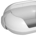 thumbnail image 6 of Fzaqwen Cat Litter Box Kitten Litter Pan Low Entry Large Capacity Portable Splashproof Bedpan Cat Toilet with High Side Pet Supplies, 6 of 7