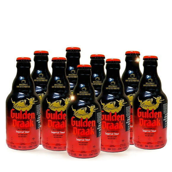 12 Pack Cerveza Gulden Draak Imperial Stout 330ml C/u Gulden Draak Cerveza, Imperial Stout
