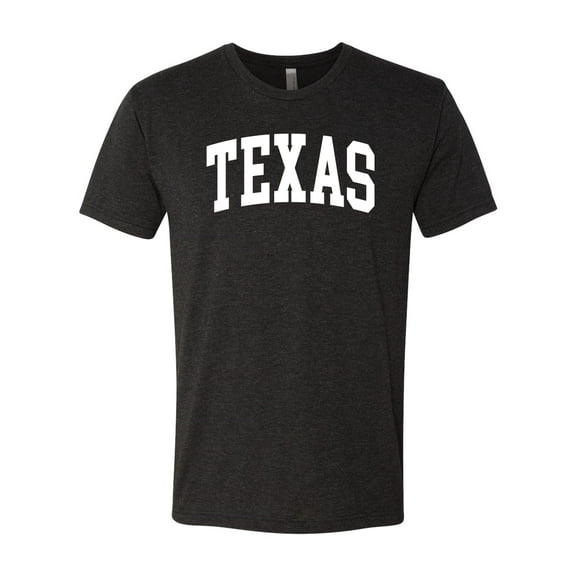 Wild Bobby State of Texas College Style Men Premium Tri Blend Tee