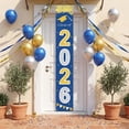 thumbnail image 6 of Maroon and Gold Graduation Decorations, 2026 Graduation Decorations, 72X12 In, Door Decorations Hanging, Outdoor Flags & Banners, Congrats Grad Banner, Gold Accent Decor, 2 Pc, 6 of 8