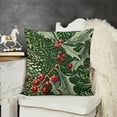 thumbnail image 2 of YINGXI Winter Throw Pillow Covers Christmas Pillow Cases Decorative Cushion Cases for Couch Living Room 20x20in, 2 of 5