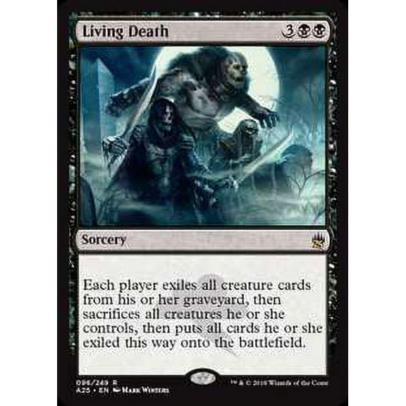 MtG Masters 25 Rare Living Death #96