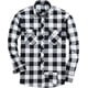 thumbnail image 1 of Alimens & Gentle Camisas casuales de franela a cuadros de manga larga con botones y ajuste regular para hombre, 1 of 4