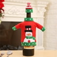 thumbnail image 2 of VerPetridure Merry Christmas Santa Wine Bottle Bag Cover Festival Party Table Decor, 2 of 2