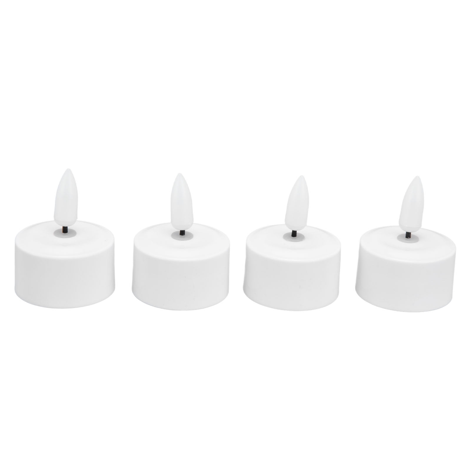 LED Flickering Flameless Candles, Reusable Battery Operated 100-240V Wireless Charging Rechargeable Candle Lights For Weddings US Plug - Walmart.com