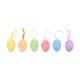 thumbnail image 1 of 6x Adornos colgantes de huevos de Pascua Decoraciones para árboles de Pascua Espuma decorativa de Pascua Flores coloridas, 1 of 9