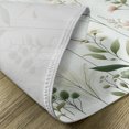 thumbnail image 4 of Ambesonne Green Place Mats Set of 4, Modern Nature Leaves Bohemian, Standard Size, Off White Multicolor, 4 of 5