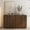Brown, variant on Fluted Buffet Cabinet Sideboard, 55" Mid Century Modern Credenza with 4 Doors & Adjustable Shelves, Sideboard with Gold Handles for Kitchen Dining Living Room Entryway(Walnut)