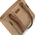 thumbnail image 4 of Wrangler Distressed Tote Bag for Women Western Purse Multi Pockets Handbags and Shoulder Bag, Tan, 4 of 6