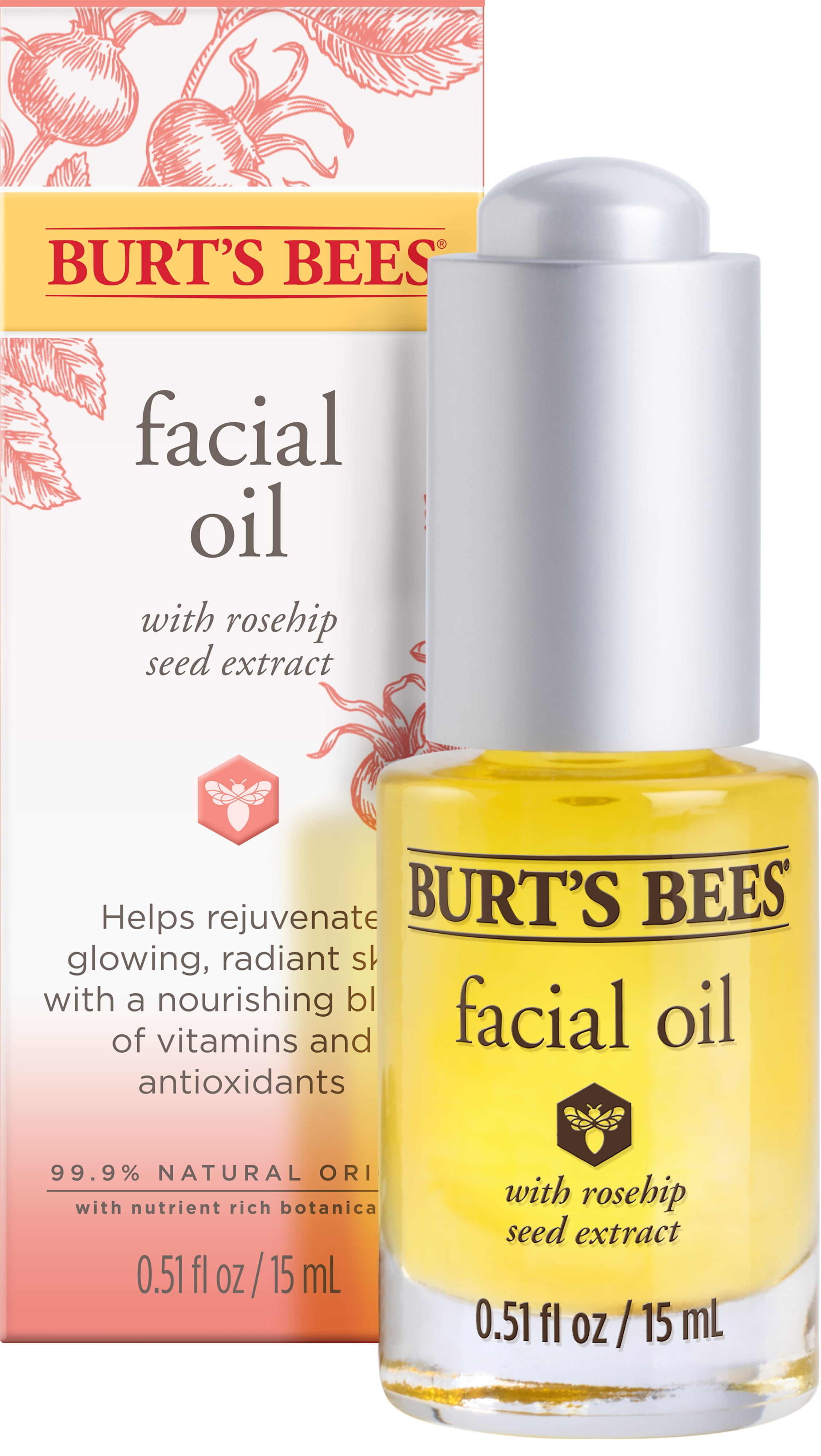 Burt's Bees Facial Oil, AntiAging Oil, 0.51 Ounces