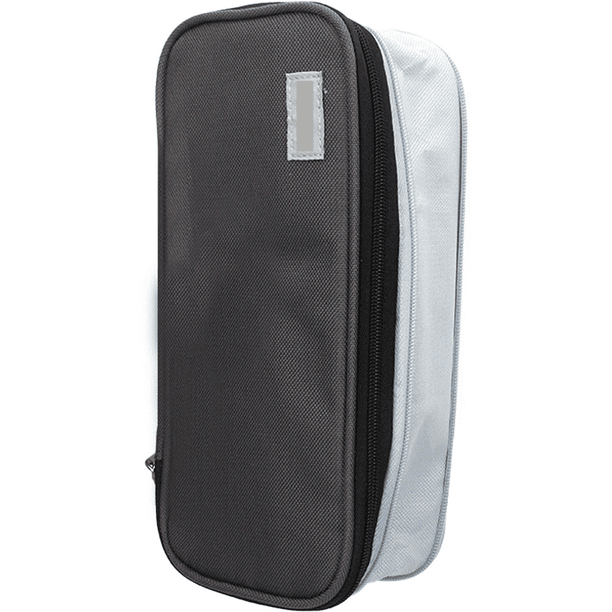 Large Pencil Case Pencil Pouch with Zipper Compartments