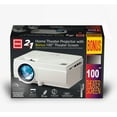 RCA, 480P LCD HD Home Theater Projector with Bonus 100" Fold up