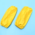 thumbnail image 1 of SKISUNO 2 Pairs Forearm Protectors Thin Skin Oversleeve Waterproof Yellow PVC Tool, 1 of 6