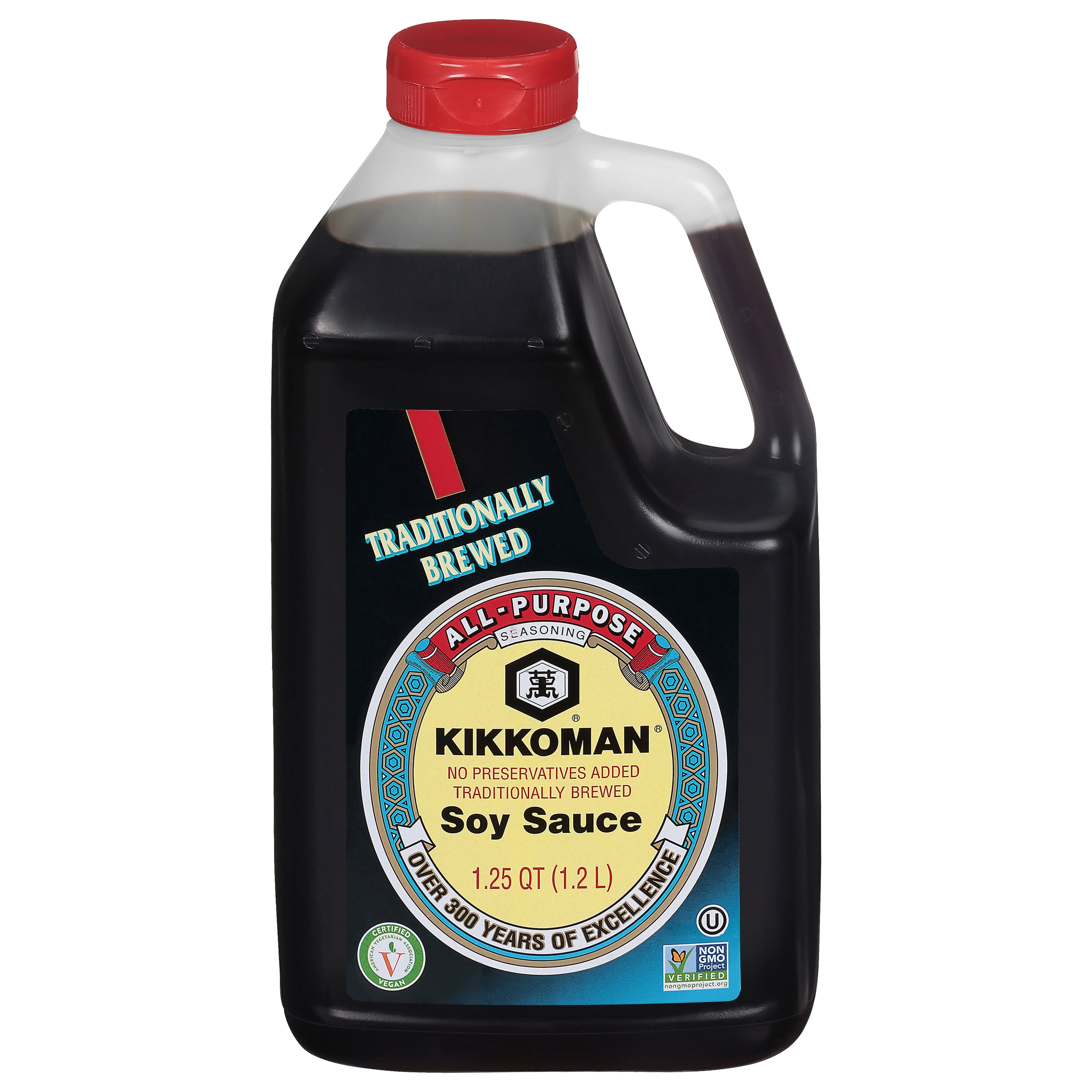Kikkoman, Soy Sauce, 40 oz Bottle, Traditionally Brewed - Walmart.com