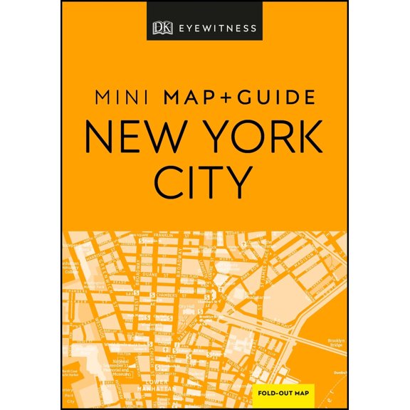 Pre-Owned DK Eyewitness New York City Mini Map and Guide (Paperback) 024139774X 9780241397749