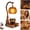 W7-A, variant on Halloween Candle Warmer Lamp Resin Craft Ornament Lamp Adjustable Brightness For Indoor Tabletop Display Home Decor,B