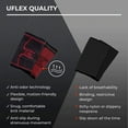 thumbnail image 6 of UFlex Knee Compression Sleeve Support for Women and Men - Non Slip Knee Brace for Pain Relief, Fitness, Weightlifting, Hiking, Sports - Red, Medium, 6 of 9