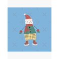 thumbnail image 7 of Ryan; Cute Snowman Throw Pillow Cover 45x45cm – Winter Holiday Cushion for Christmas & Seasonal Decor, 7 of 7