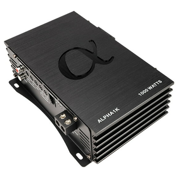 Alphasonik ALPHA1K 1-CH Monoblock 1000W RMS Class-D Full Range Car Amplifier