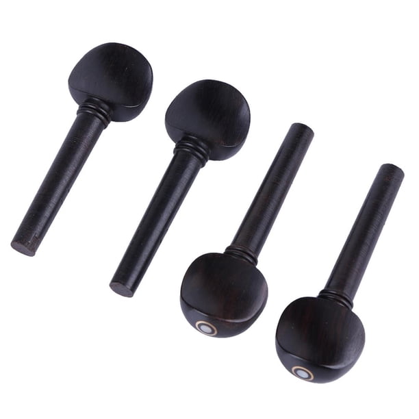 Clavijas de afinación para violín, Kit de piezas de instrumentos musicales, 4 Uds.
