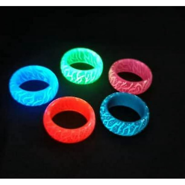 Anillos que brillan en la oscuridad rosa verde azul Venus Orb anillos para mujeres hombres y ninas anillo brillante de resina de moda anillos esteticos acrilicos para ninos lindos YONGSHENG 8390605671...