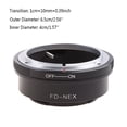 thumbnail image 4 of lanema Concept FD to Nex Mount Lens Mount Adapter for FD Mount Lens to NEX Mount, 4 of 8