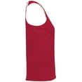 thumbnail image 5 of Augusta 2XL Ladies Overspeed Track Jersey Scarlet/White 348, 5 of 5