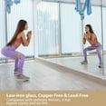 thumbnail image 5 of Anyrose 33"x60" 1pcs Home Gym Full-length Mirror Frameless Yoga Wall-mounted Mirror, 5 of 6