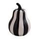 thumbnail image 1 of Figura de fruta de cerámica con pisapapeles de rayas blancas y negras, estatua artística decorativa Pera 155x10cm, 1 of 9