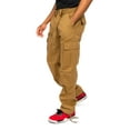thumbnail image 4 of G-Style USA Men's Relaxed Straight Fit Work Cargo Pants 6CP01 - Timber - 34/32, 4 of 6