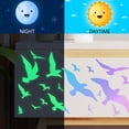 thumbnail image 4 of Godderr Luminous Rainbow Wall Stickers Bedroom Living Room Luminous Decorative Stickers, 4 of 5