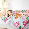thumbnail image 4 of jejeloiucartoon Bear Biscuit Bedding Comforter Set,Fairy Tale Casytle Twin Comforter Sets,Christmas Theme Bedding Set For Child,Super Cozy Room Decoration Reversible,2-Piece, 4 of 8