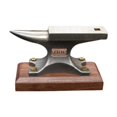thumbnail image 1 of Yunque de una sola punta, yunque de banco de acero con alto contenido de carbono, herramienta robusta para trabajar el metal, ideal para talleres de, 1 of 8