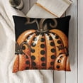 thumbnail image 3 of YINGXI Halloween Decorative Throw Pillow Covers, Pumpkin Pillowcase, 18x18in, 3 of 5