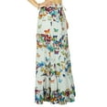 thumbnail image 4 of Indian Phagun Wear Skirt Long Maxi Skirt Beach Wear Cotton Summer Wear, 4 of 5