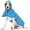 blue, variant on Dog Raincoat Hooded - Waterproof Reflective Pet Rain Jacket
