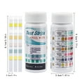 thumbnail image 3 of TIELUTT Pool and Spa Test Strips 7 in 1 Water Test Kit for Hardness Chromium Inflatable Float Ring Inner Tube Float Pool Adult Floats for Pool Fruit Pool Floats for Adults Birthday Pool Float, 3 of 8