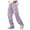 Purple, variant on Fgnfyis Men's Casual Solid Leggings Pants Drawstring Elastic Waist Pocket Pants Trousers Cargo Pants for Men Grey XL