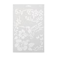 thumbnail image 1 of facefd Drawing Template Plastic Ruler Stencil DIY Painting Board Hollow Album Decor, No.10, 1 of 4