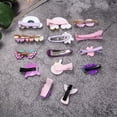 thumbnail image 2 of Mialoley Petites Filles Princesse Épingles à Cheveux, Doux Style Animal / Fleur Bangs Clip, 2 of 7