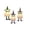 03_Halloween Glow Witch Set of 3 Hanging Decor Lights, variant on Halloween Decorations Lights Six Head Ghost Solar Stake Light Color Changing Sheer Ghost Outdoor Decor for Yard Walk Porch by PALIFEUR