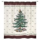 thumbnail image 1 of Spode - Cortina de ducha de tela, decoración navideña para el baño, colección de tartán de árbol de Navidad, 72"", 1 of 1