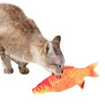 thumbnail image 4 of Jouet pour Chat 11.81 Po Poisson Réaliste Résistant aux Morsures Jouet à Mâcher pour Chat avec Herbe à Chat, 4 of 10