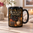 Database Design Thumbnail Coffee Mug, Black Cat Bookshop Reader and Cat Lover Design - Walmart.com
