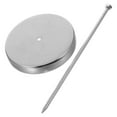 thumbnail image 2 of Shisuyan Metal Ticket Holder Memo Spike Holder Check Spike with Base Receipt Spike Metal Bill Holder Straight Rod Spike for Restaurant Kitchen Office Hotel, 2 of 9