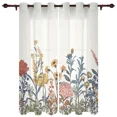thumbnail image 2 of Patio Curtain Desert Starry Sky Valley Kitchen Curtains In The Modern Living Room Bedroom Dining Room Translucent Curtain, 2 of 7